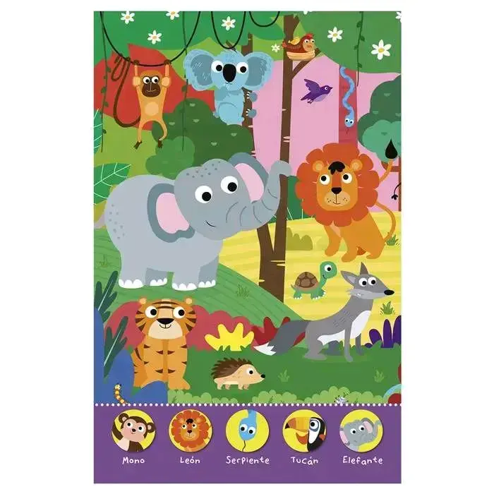 Libro infantil con 50 sonidos de animales - 2