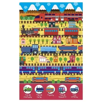 Libro infantil con 50 sonidos de transportes - miniatura 4
