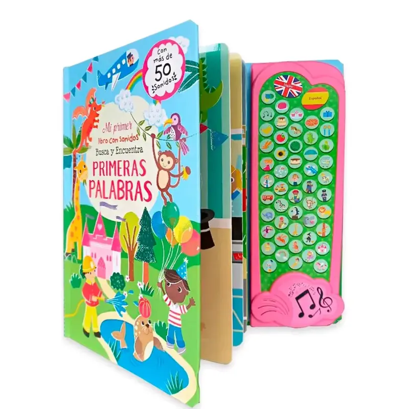Libro interactivo con 50 sonidos Primeras Palabras - 3