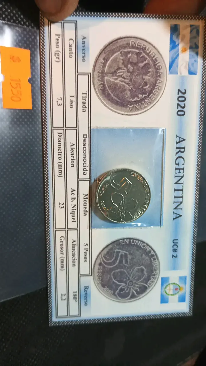 Monedas por unidad o set completo - 5
