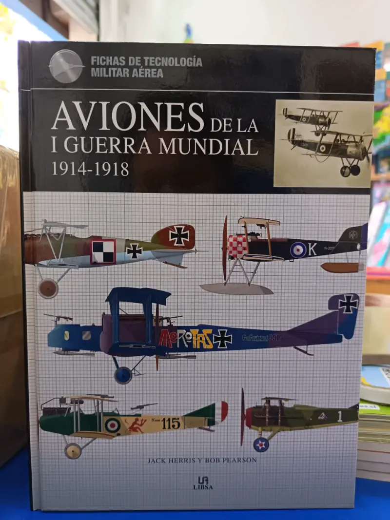 Libro Aviones de la I Guerra Mundial 1914-1918 - 1
