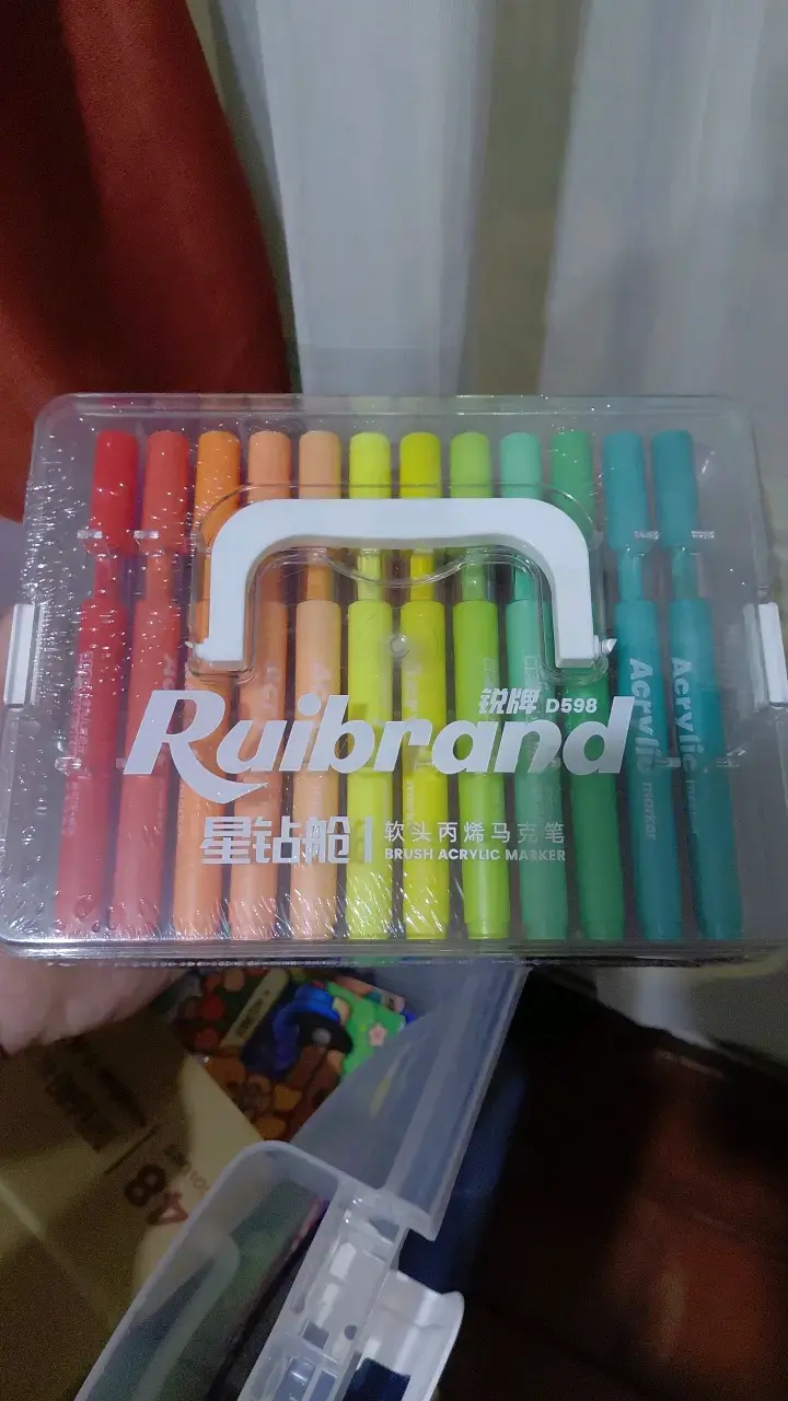 Set de 48 marcadores acrílicos Ruibrand - 4