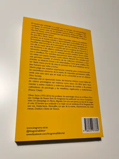 Libro 'El hombre que confundió a su mujer con un sombrero' de Oliver Sacks - miniatura 2