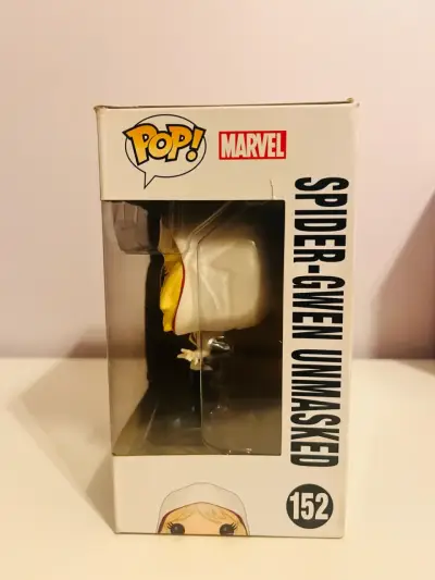 Figura Funko Pop Spider-Gwen Unmasked - miniatura 4