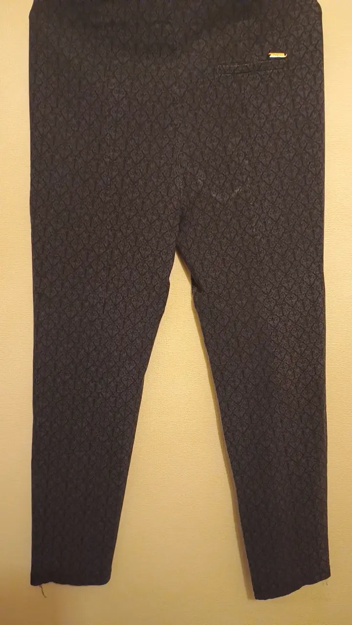 Pantalones estampados negros Stefano Cocci talla L - 3