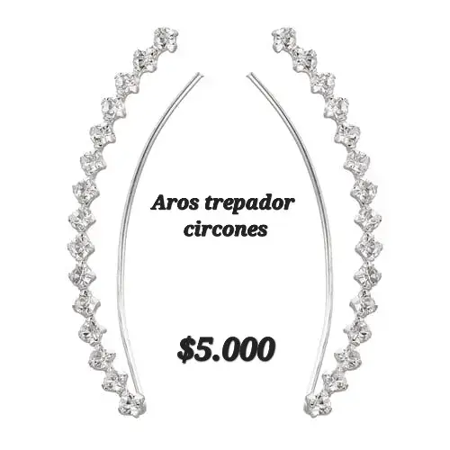 Aros de Plata 925 diferentes diseños - 5