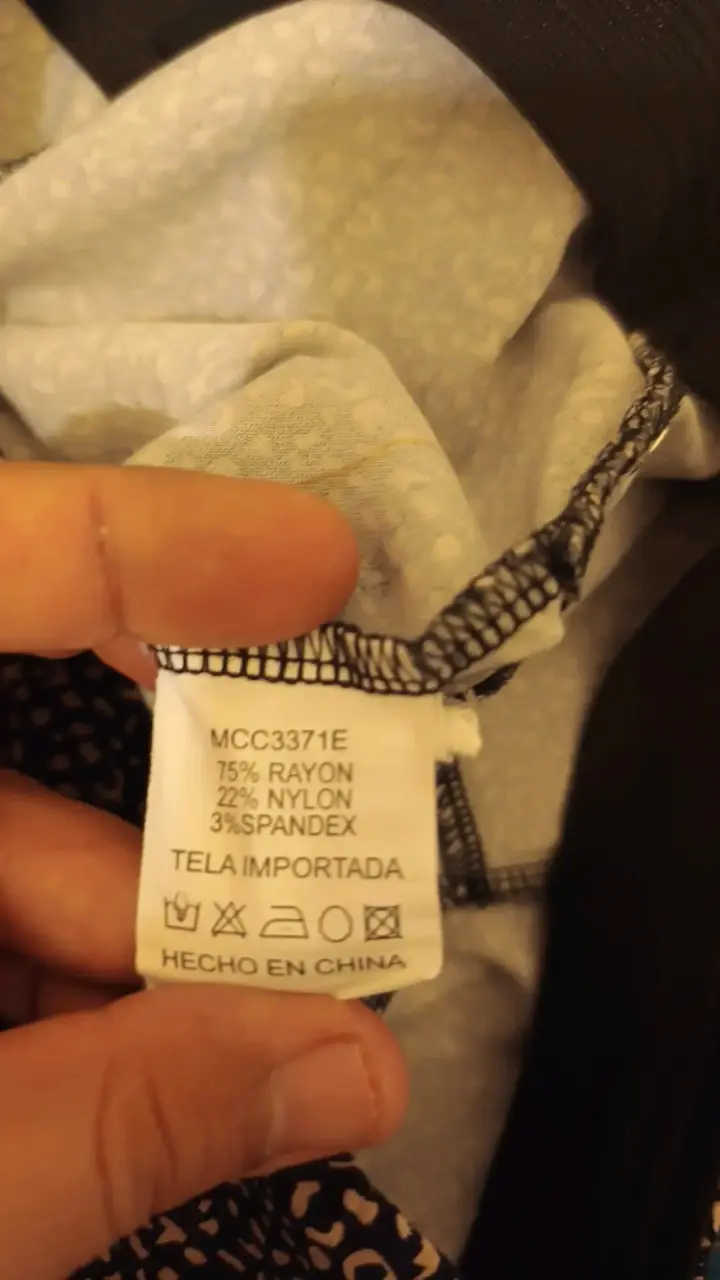 Pantalones estampados mujer talla L - 4