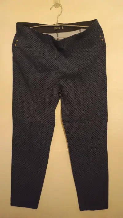 Pantalones estampados para mujer talla L - miniatura 1