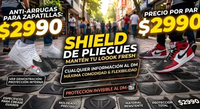 Protectores anti-arrugas para zapatillas - miniatura 1