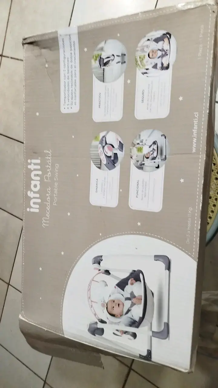 Mecedora Portátil Infanti para Bebé - 2