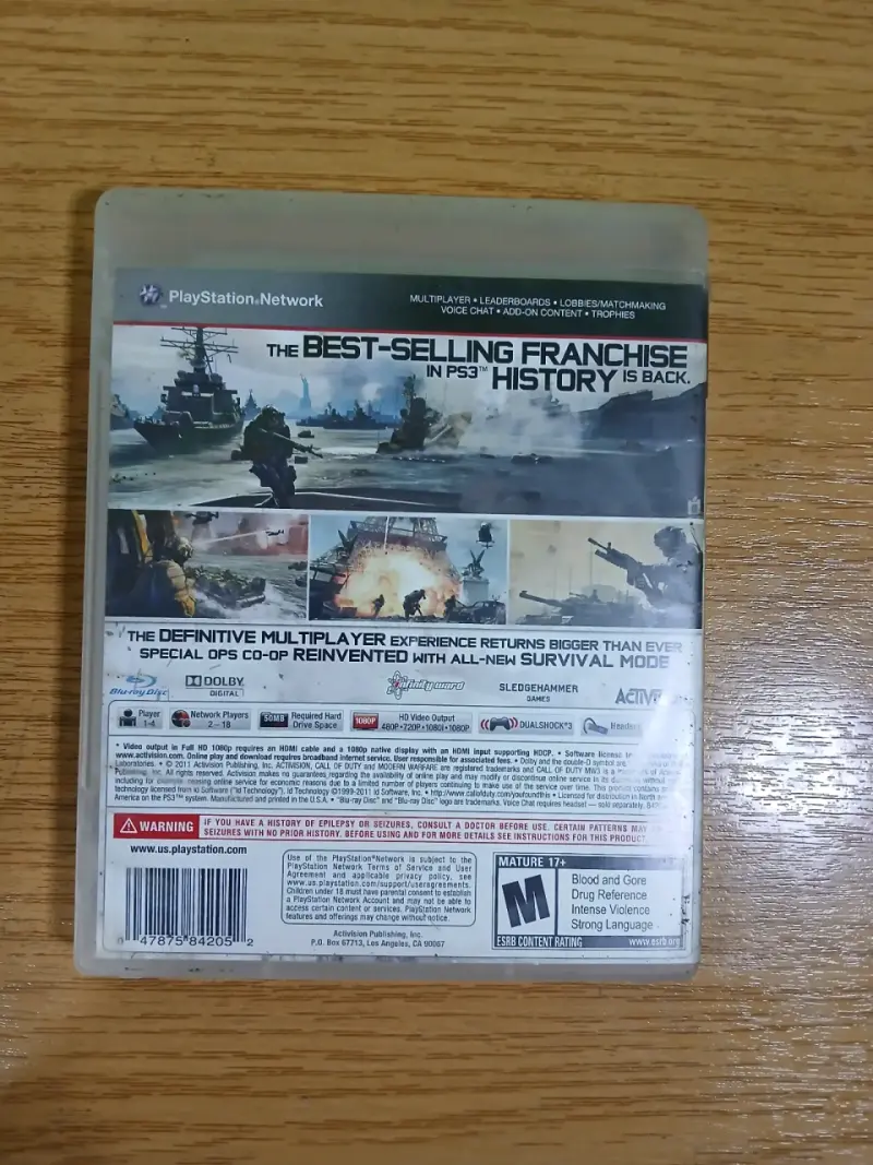 Juego PS3 Call of Duty MW3 en buen estado - 2