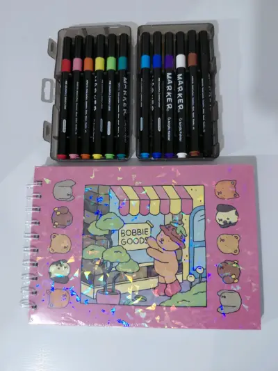 Bobbie goods + 12 marcadores acrílicos - miniatura 1