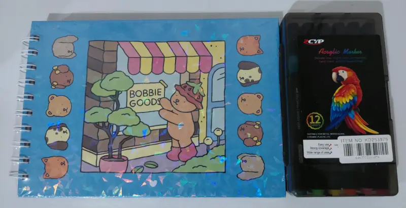 Bobbie goods + 12 marcadores acrílicos - 2