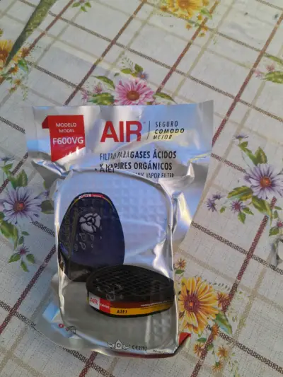 Filtro para gases ácidos y vapores orgánicos AIR F600VG - miniatura 1