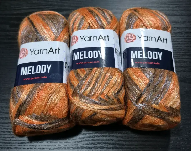 Lana YarnArt Melody en colores variados - 1