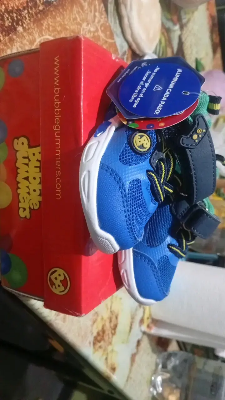 Zapatillas Bubble Gummers para niños color azul - 1