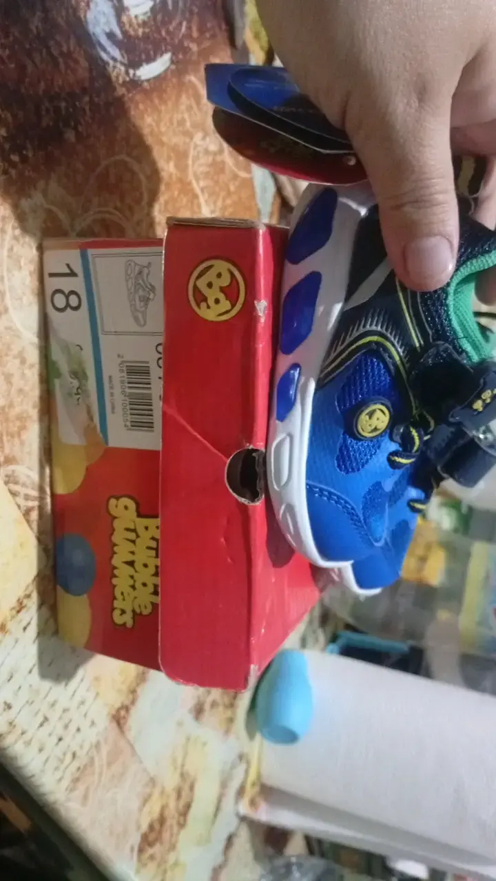 Zapatillas Bubble Gummers para niños color azul - 2