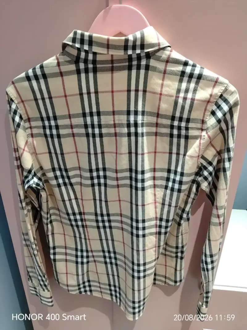 Camisa de cuadros Burberry para mujer - 2