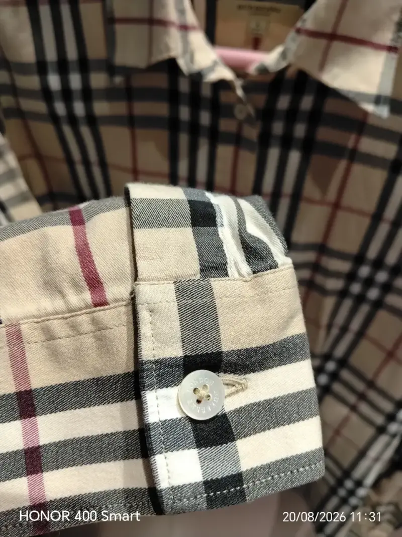 Camisa de cuadros Burberry para mujer - 5
