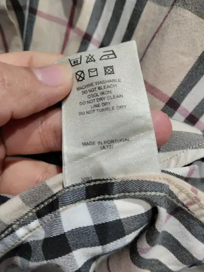 Camisa de cuadros Burberry para mujer - miniatura 6