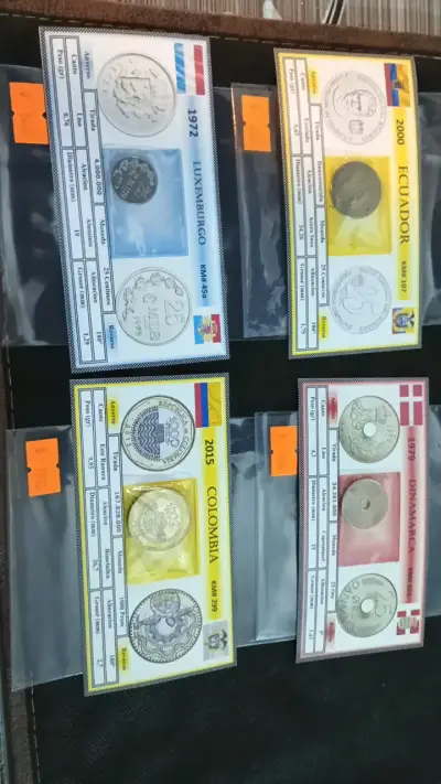 Colección de Monedas por unidad o set - miniatura 1