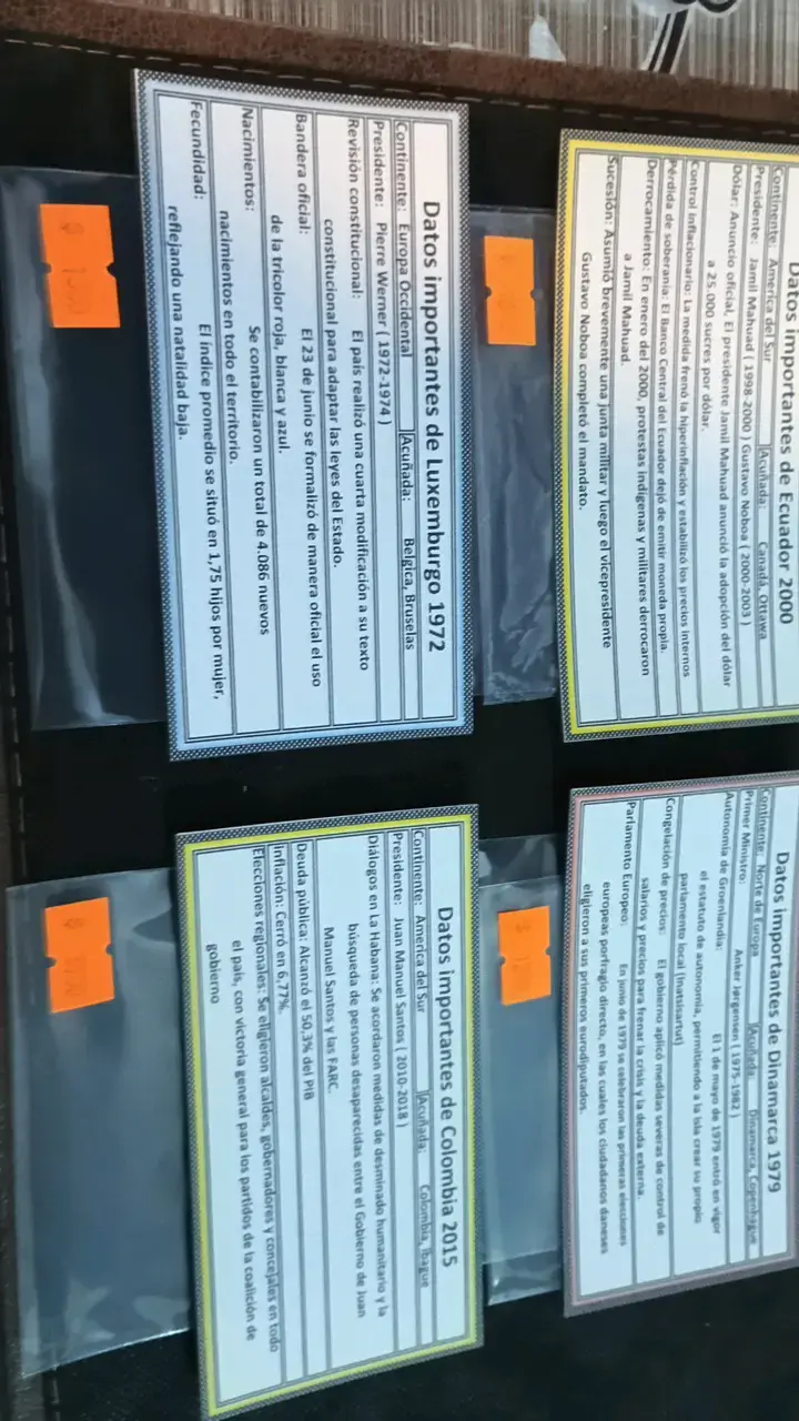 Colección de Monedas por unidad o set - 2