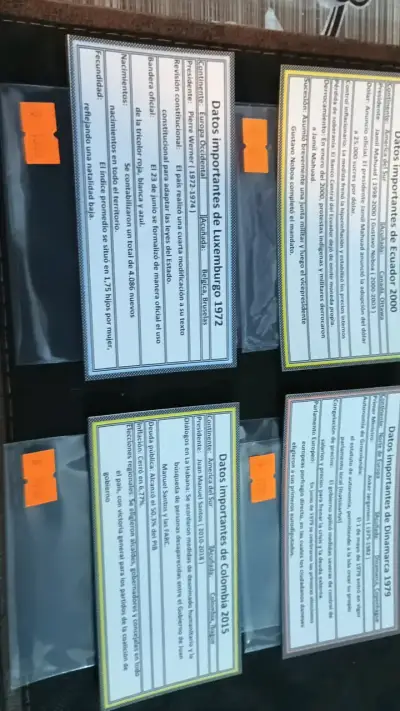 Colección de Monedas por unidad o set - miniatura 2