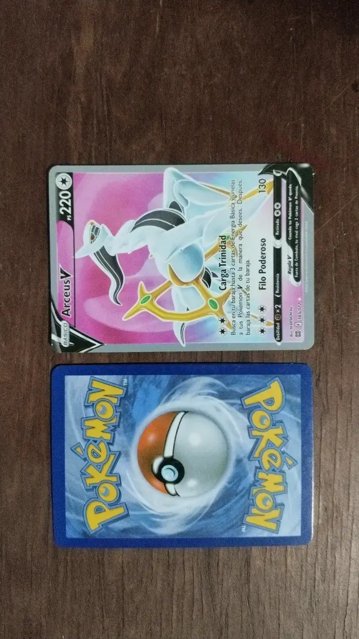 Carta Pokémon/Arceus V edición especial - 2