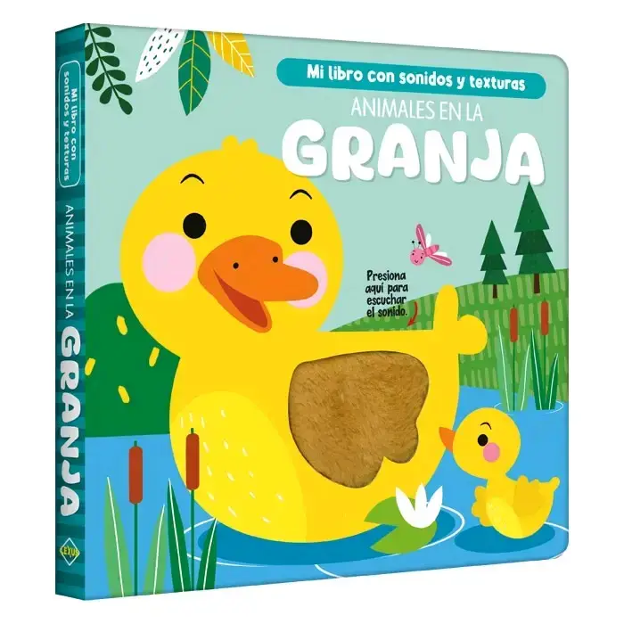 Libro interactivo para niños Animales en la Granja