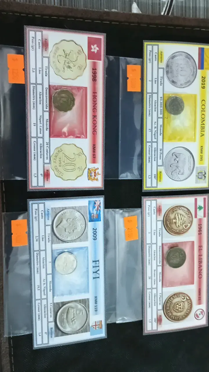 Monedas de Colección por unidad o set - 1