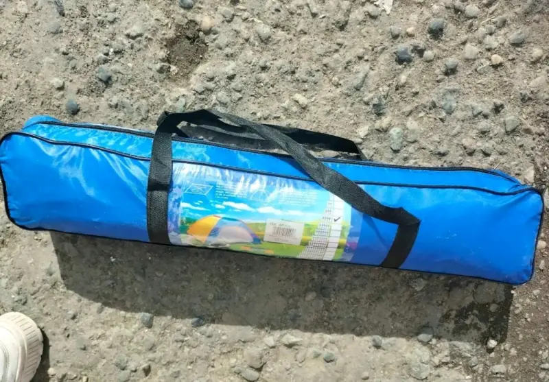 Carpa de Camping Azul para 2 Personas - 2