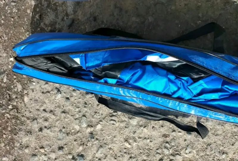 Carpa de Camping Azul para 2 Personas - 3