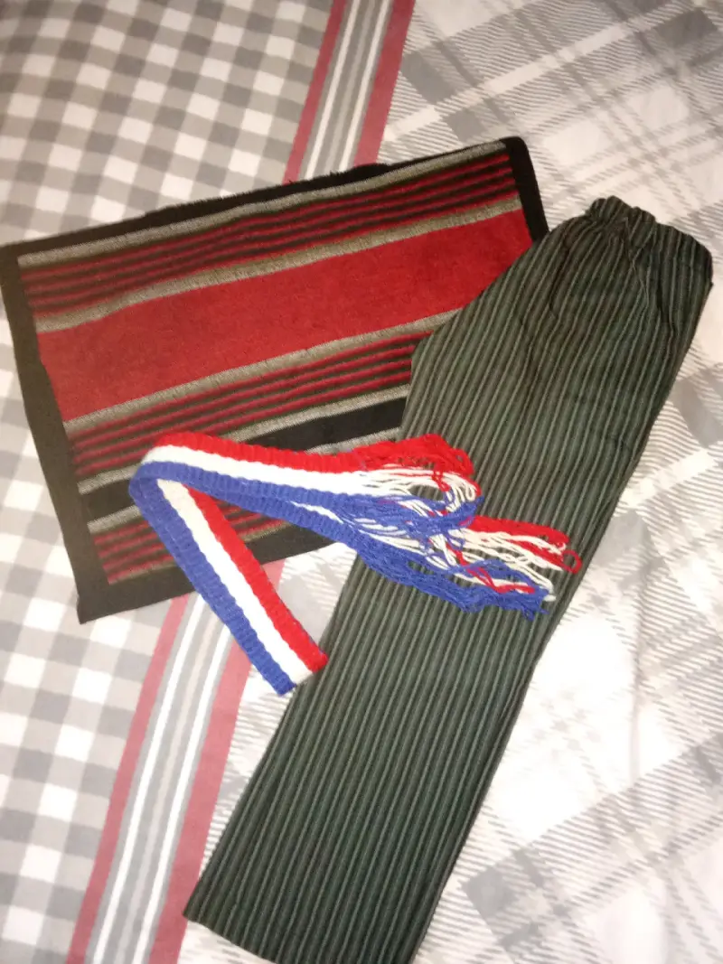 Conjunto de huaso chileno con botas negras - 1