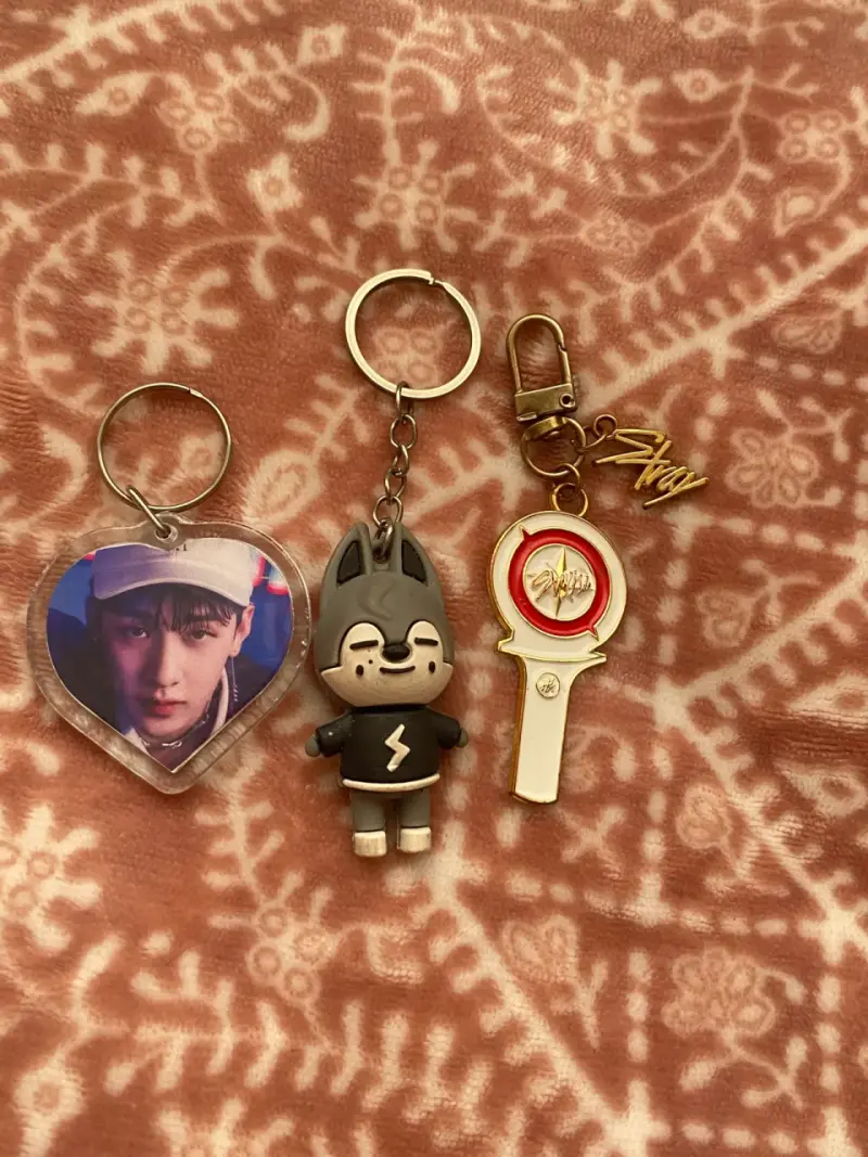 Set de llaveros de Stray kids fanmade