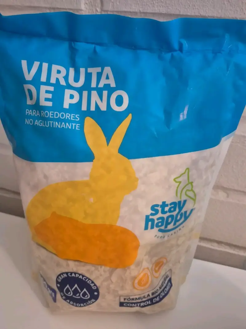 Viruta de Pino para Roedores Stay Happy 500g - 1
