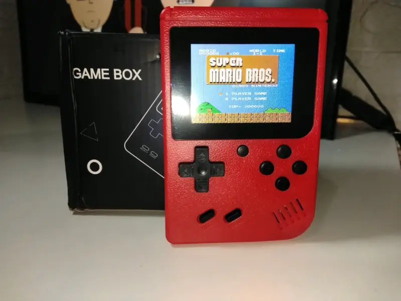 Consola portátil retro Game Box roja - 1
