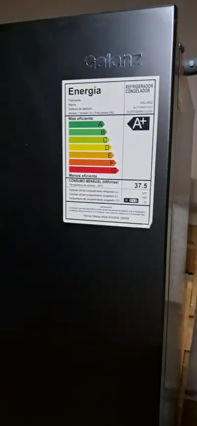 Refrigerador Galanz Side by Side Negro - miniatura 3