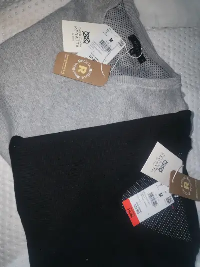 Pack de polerones Regatta gris y negro talla M - miniatura 1