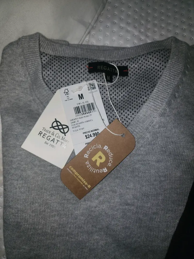 Pack de polerones Regatta gris y negro talla M - 4