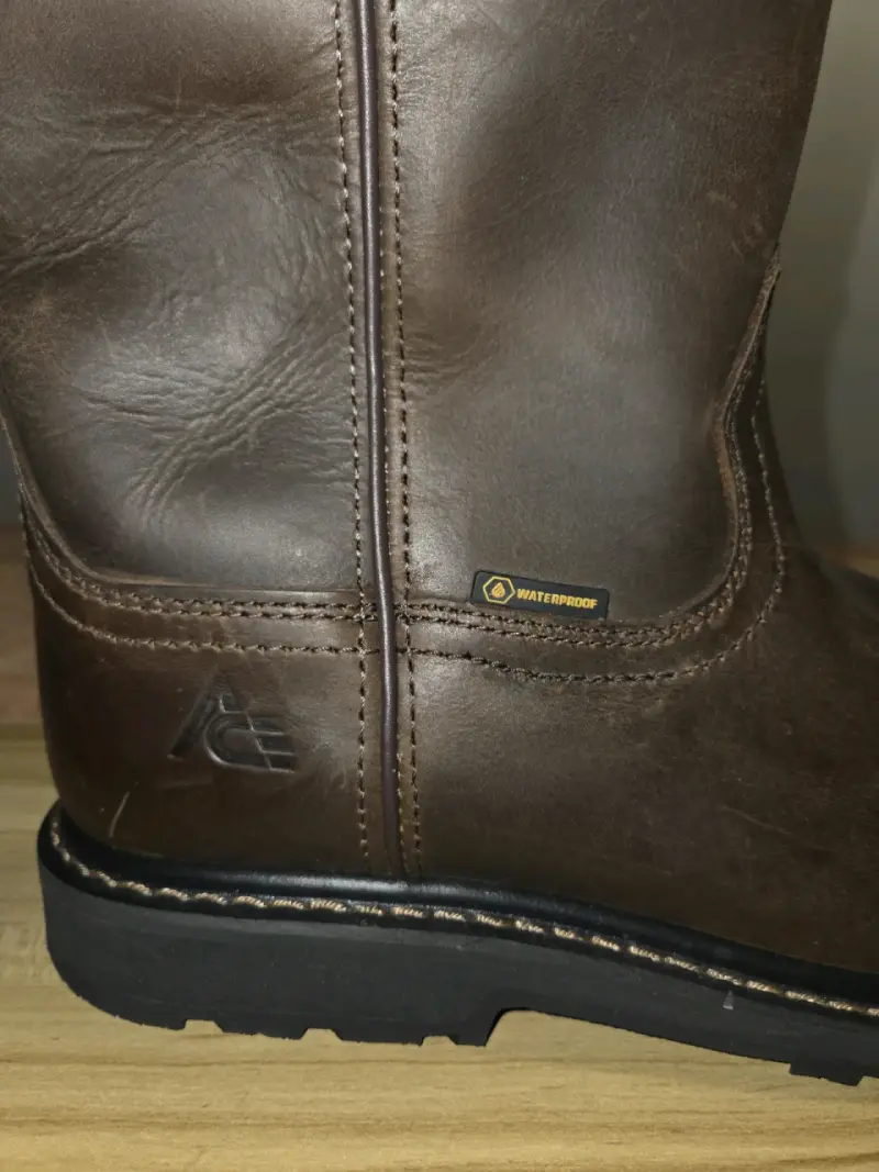 Botas de cuero impermeables marrones - 2