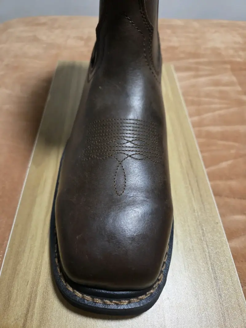 Botas de cuero impermeables marrones - 5