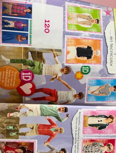 Álbum de stickers One Direction oficial Panini - miniatura 4