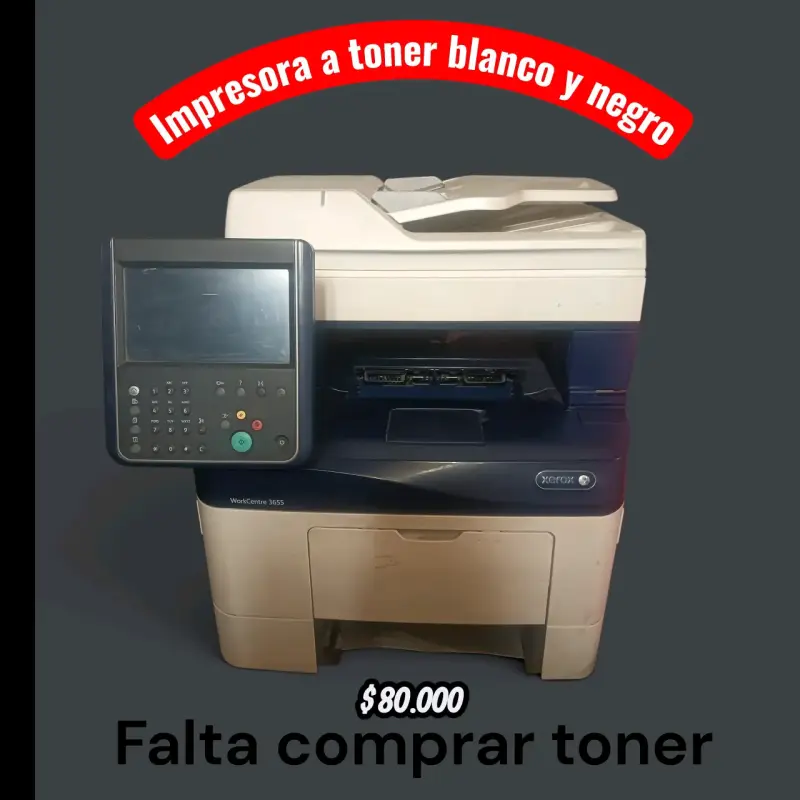 Impresora multifuncional Xerox WorkCentre 3655