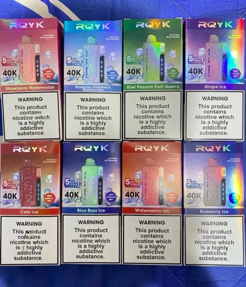 Vaporizador Desechable RQYK 40K Puffs Saborizado - 1