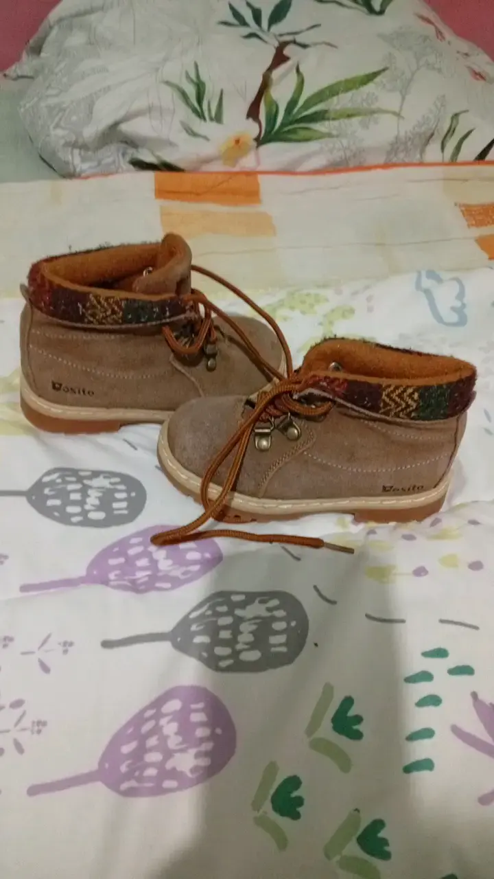 Botines de niño Osito color marrón