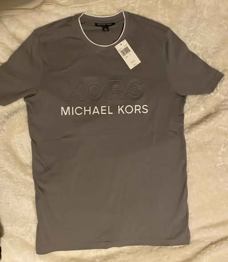 Polera Michael Kors gris talla S - 1