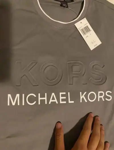 Polera Michael Kors gris talla S - miniatura 2
