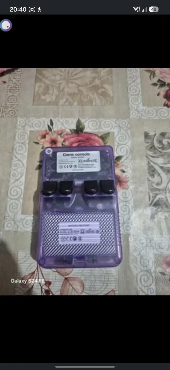 Consola de Juegos Portátil Retro Morada - 5