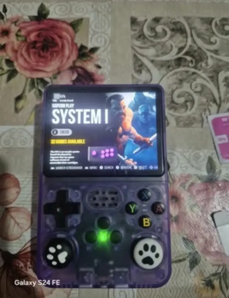 Consola de Juegos Portátil Retro Morada - 6