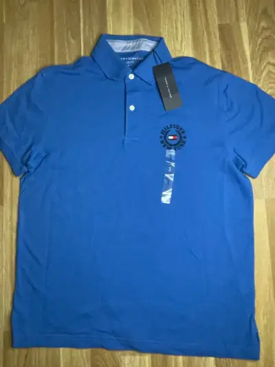 Polera Polo Azul Tommy Hilfiger Talla S - miniatura 1